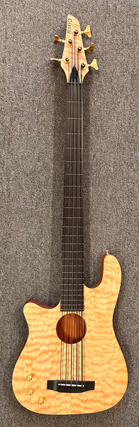Carvin AC50 Fretless-LEFTY 5 String Bass