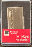 Seymour Duncan '59 Model Humbucker  SH-1B 4-conductor pickup Nickel Cover