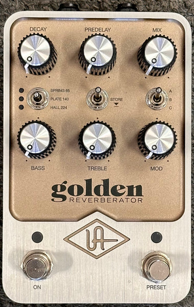Universal Audio Golden Reverberator - Stereo Reverb Pedal