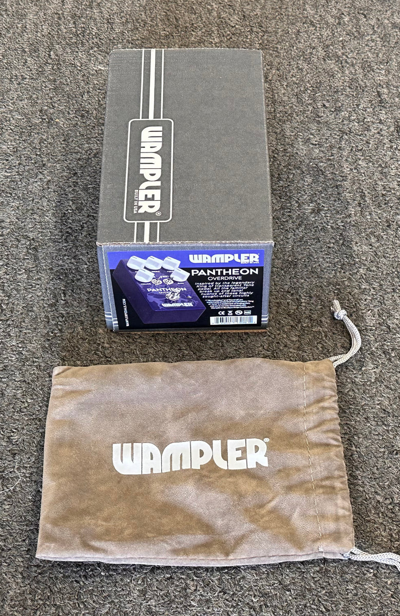 pantheon pedal Wampler Pantheon Overdrive/Distortion Pedal – Harbor Music (310) 406-3090