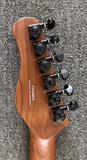 Michael Kelly Mod Shop 67 HSS - Quilted Maple Top Black Wash with Gig Bag