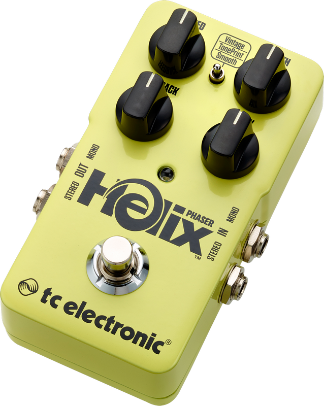 stereo phaser pedal TC Electronic Helix Phaser – Harbor Music (310) 406-3090