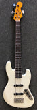 HOMER T - Jurassic 5 - 5 String "J-Style" Bass Olympic White (#057)