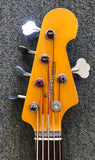 HOMER T - Jurassic 5 - 5 String "J-Style" Bass Olympic White (#057)
