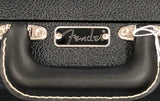 G&G  S/T Guitar Case Black w/ TEAL (WITH FENDER LOGO)