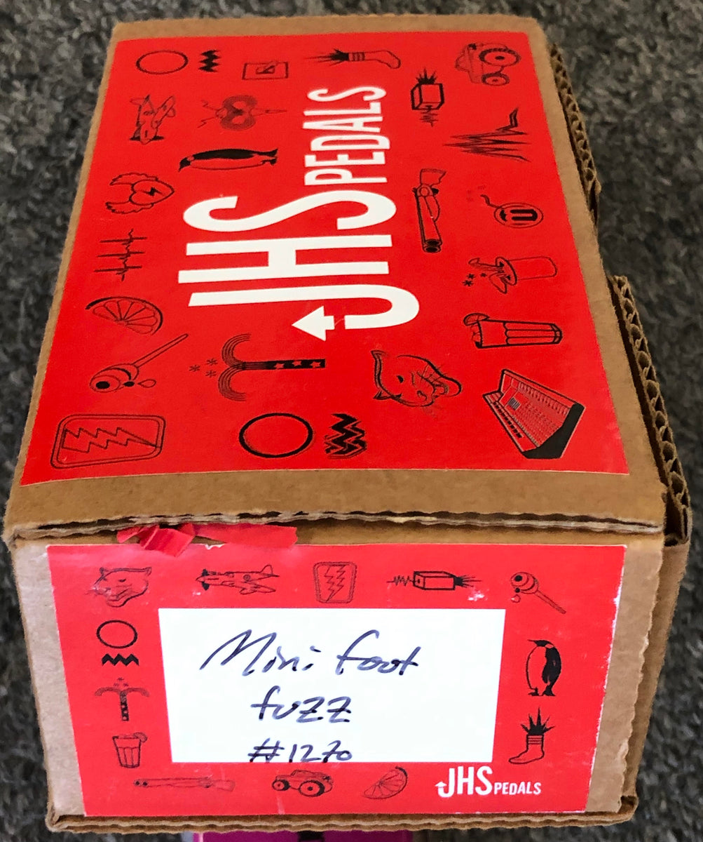 jhs pedals mini foot fuzz JHS Pedals Minifoot Fuzz (Pre-Owned) – Harbor Music (310) 406-3090