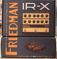 Friedman IR-X Dual Tube Preamp and DI Guitar Pedal