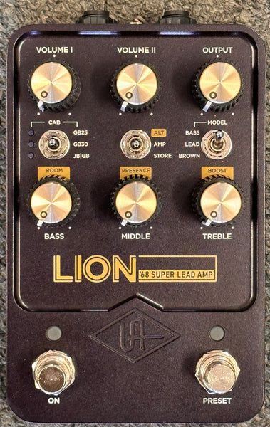 Universal Audio UA Lion '68 Super Lead Amp Pedal