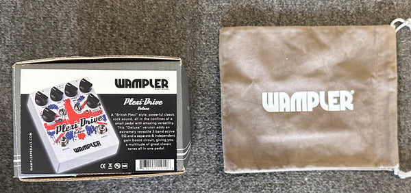 plexi distortion pedal Wampler Plexi-Drive Deluxe Overdrive/Distortion Pedal – Harbor Music (310) 406-3090