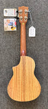 Kala KA-TK-C-CE Teak Tri-Top Concert Ukulele with Cutaway & EQ