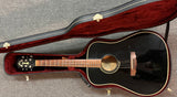 Guild D-30 BK Acoustic/Electric Dreadnaught - Mid 90's w/ Hard Shell Case