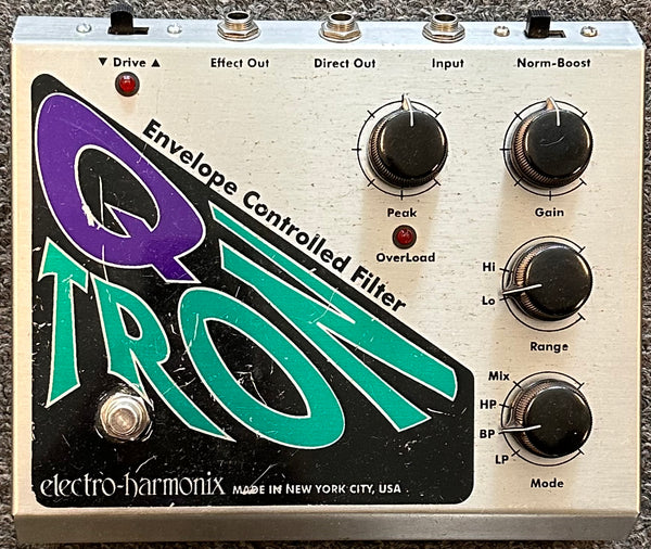 qtron pedal Electro-Harmonix Q Tron Envelope Filter Pedal – Harbor Music (310) 406-3090