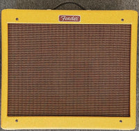 Fender Blues Jr. IV Special Edition-Tweed with Eminece Red White & Blue 112