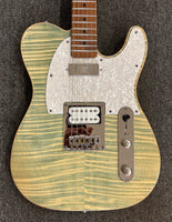 Michael Kelly Mod Shop 55 Duncan Blue Jean Wash Brand New Cond - with MK Gig Bag