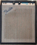 Fender 1973 MusicMaster 1x12 Tube Bass Amp - Siverface - Excellent Condition