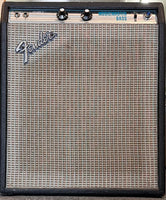 Fender 1973 MusicMaster 1x12 Tube Bass Amp - Siverface - Excellent Condition