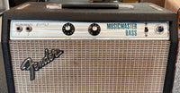 Fender 1973 MusicMaster 1x12 Tube Bass Amp - Siverface - Excellent Condition