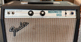 Fender 1973 MusicMaster 1x12 Tube Bass Amp - Siverface - Excellent Condition