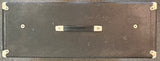 1963 Fender Bassman 2x12 Speaker Cabinet (6G6-B) Excellent Condition - Black