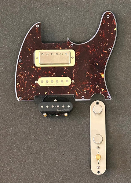 Brent Mason Nashville Telecaster Pick Up & Fralin Custom Control Plate Assembly