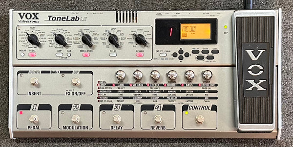 Vox ToneLab LE Multi-Effects Pedalboard - Excellent Condition with Power Supply