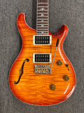 Paul Reed Smith PRS SE Custom 24 Semi-Hollow Piezo Vintage Sunburst w/ PRS Bag