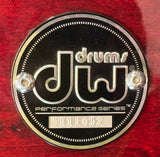 DW Performance Series Cherry 24-16-12-6" Snare-Axis Pedal-Meinl Cymbals & Stands