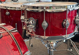DW Performance Series Cherry 24-16-12-6" Snare-Axis Pedal-Meinl Cymbals & Stands
