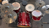 DW Performance Series Cherry 24-16-12-6" Snare-Axis Pedal-Meinl Cymbals & Stands