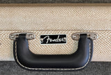 G&G Deluxe Strat/Tele Case - SNAKESKIN/Black POODLE Interior/Black Leather Ends