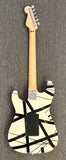 EVH Electric Guitar - White with Black Stripes - Brand New Condition