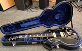 Guild Aristocrat M75 - Black Hollowbody Electric Guitar - Ebony Board w/ Case