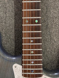 Homer T Sonic "S" Style Boutique Hardtail Electric Guitar - Transparent Sapphire Blue