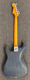 Homer T Sonic "S" Style Boutique Hardtail Electric Guitar - Transparent Sapphire Blue