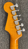 Homer T Sonic "S" Style Boutique Hardtail Electric Guitar - Transparent Sapphire Blue