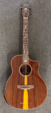 Zaar Z420SE All Solid Santos Rosewood Series Aco/Ele Guitar with Case