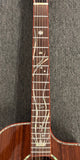 Zaar Z420SE All Solid Santos Rosewood Series Aco/Ele Guitar with Case