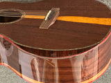Zaar Z420SE All Solid Santos Rosewood Series Aco/Ele Guitar with Case