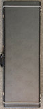 G&G Deluxe Strat/Tele Case - Black/BRICK ORANGE Poodle Interior-with Fender Logo