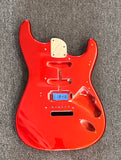 Fender American Deluxe Stratocaster HSS Body - Metallic Candy Apple Red