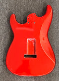 Fender American Deluxe Stratocaster HSS Body - Metallic Candy Apple Red