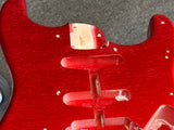 Fender American Deluxe Stratocaster HSS Body - Metallic Candy Apple Red