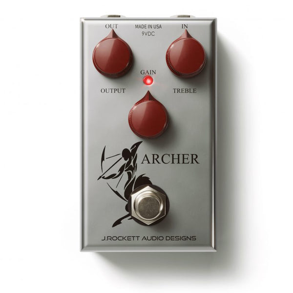 J Rockett Archer Overdrive pedal - Silver