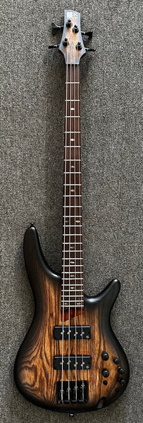 Ibanez Active 4 String Electric Bass Antique Brown Burst SR600E-AST