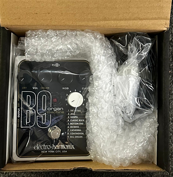 organ guitar pedal Electro-Harmonix B9 Organ Machine Guitar Effect Pedal – Harbor Music (310) 406-3090
