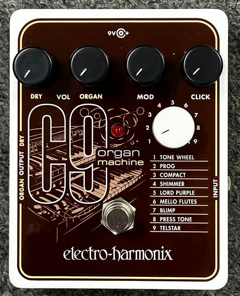 c9 pedal Electro-Harmonix C9 Organ Machine Guitar Effect Pedal – Harbor Music (310) 406-3090