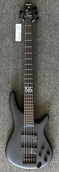 Ibanez Fieldy Signature K5-BKF "KORN" 5 String Bass - Black