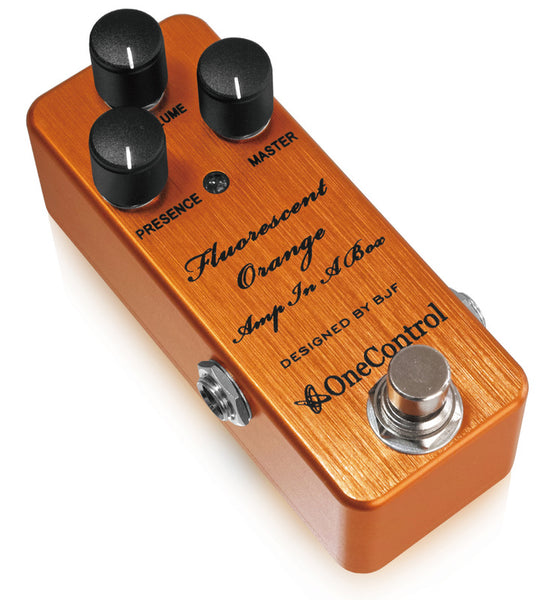 orange amp pedal One Control Fluorescent Orange BJF Series FX | Amp-In-A-Box