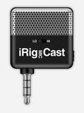 iRig Mic Cast Microphone for iPhone, iPod touch, iPad and Android - Harbor Music