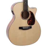 RGA-G6-CFE5 Recording King G6 Solid Top Grand Auditorium with Cutaway and Fishman EQ - Harbor Music